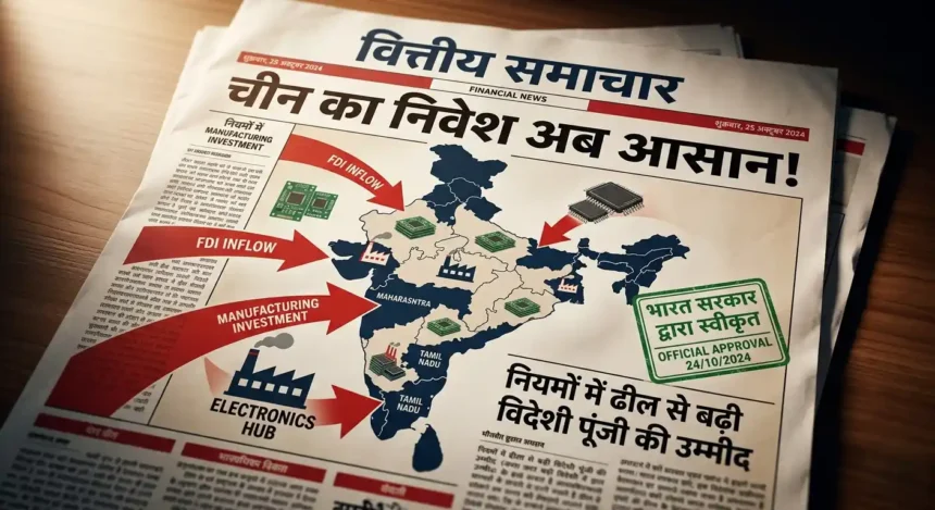 china-fdi-india-new-rules-40-sectors-fast-approval-60-days-hindi-analysis