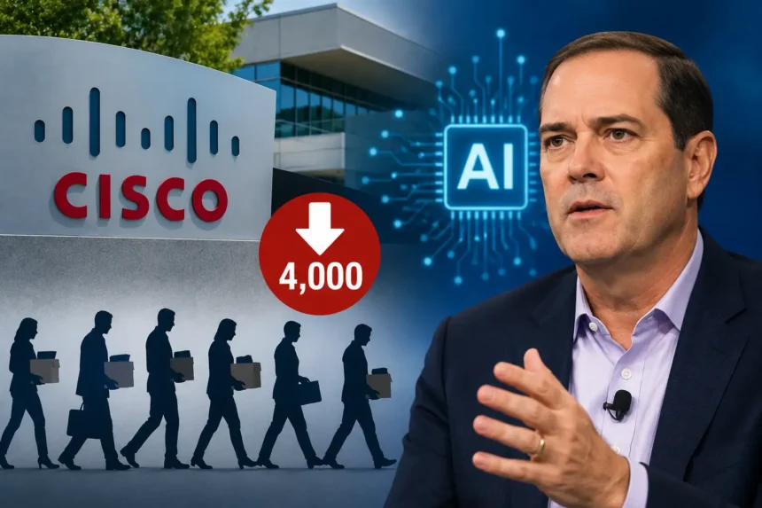 cisco-layoffs-4000-employees-ai-era-chuck-robbins-hindi-news