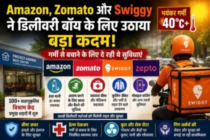 delivery-workers-heatwave-amazon-zomato-swiggy-facilities-india-hindi-analysis
