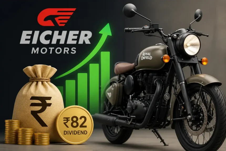 eicher-motors-q4-results-rs-82-dividend-royal-enfield-record-bike-sales-fy26-hindi
