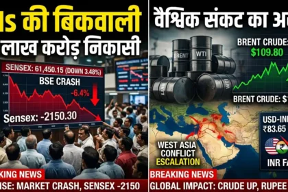 fiis-selling-india-100000-crore-outflow-rupee-fall-market-impact-hindi-analysis