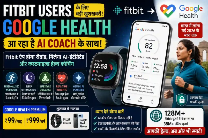 google-health-fitbit-ai-coach-india-launch-privacy-concerns