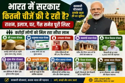 government-schemes-free-ration-ayushman-ujjwala-pm-awas-farmer-benefits-india-hindi