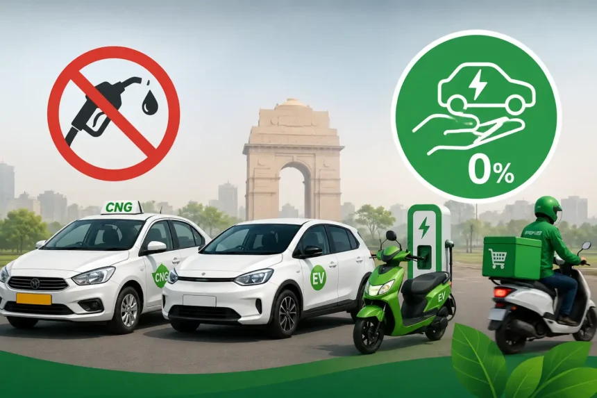 haryana-ev-policy-ncr-petrol-diesel-vehicles-ban-electric-vehicle-tax-free