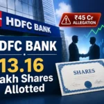 hdfc-bank-esos-share-allotment-1316960-shares-amid-rs45-crore-fraud-allegations