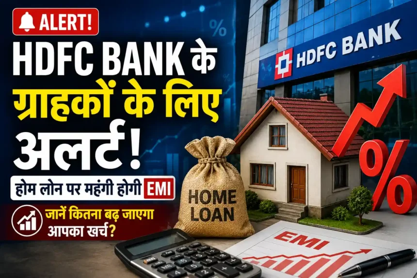 hdfc-bank-home-loan-emi-mclr-rate-hike-impact-hindi