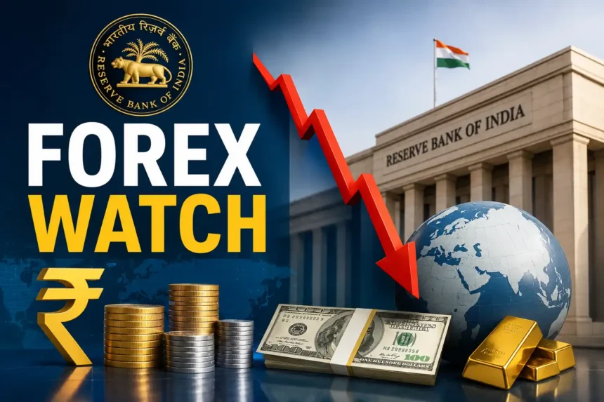 india-forex-reserve-falls-7-79-billion-gold-reserve-decline-may-2026