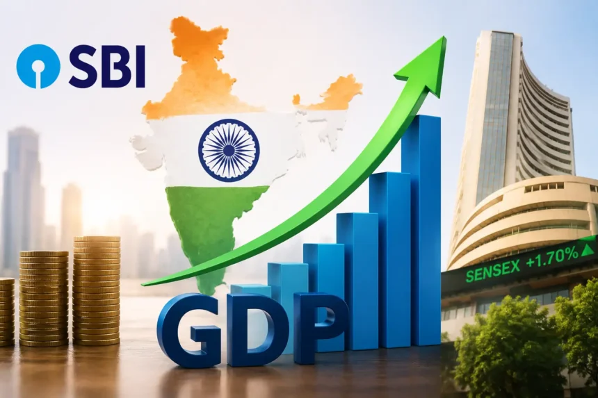 india-gdp-growth-sbi-report-middle-east-crisis-hindi