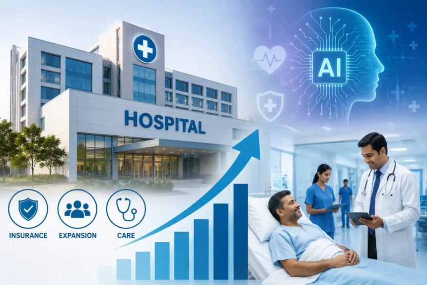 india-hospital-sector-growth-ai-capacity-expansion-hindi