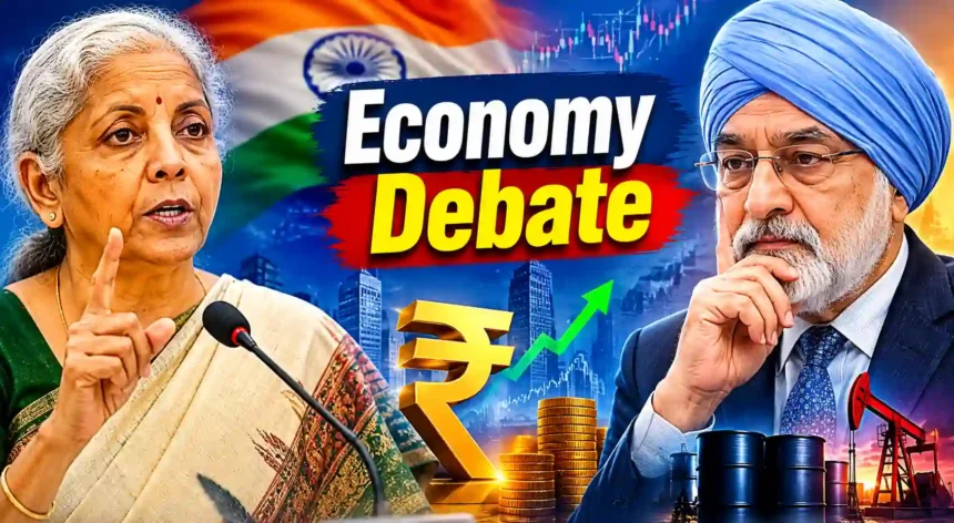 indian-economy-debate-nirmala-sitharaman-montek-singh-ahluwalia-economic-reforms