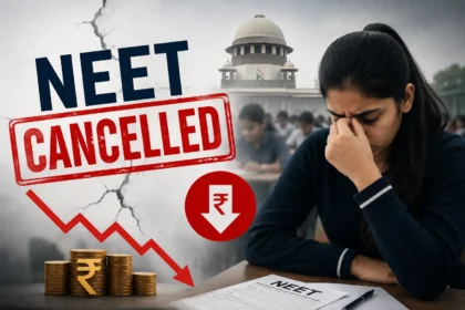 neet-exam-cancelled-2026-paper-leak-students-loss-500-crore-hindi