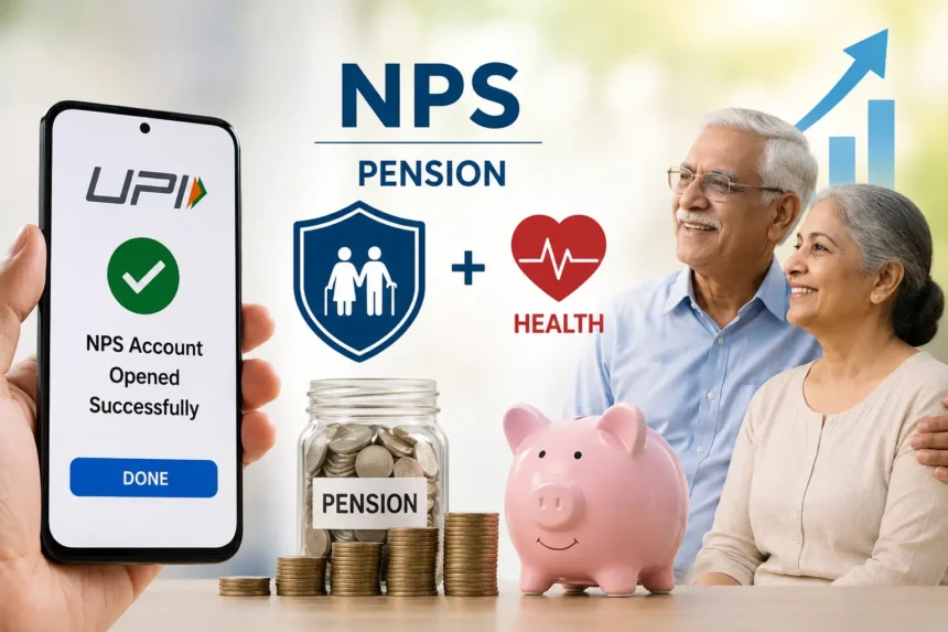 nps-pension-account-upi-health-cover-update-hindi