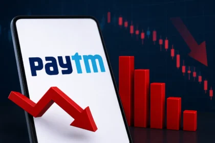 paytm-share-falls-after-block-deal-saif-partners-stake-sale-q4fy26-profit