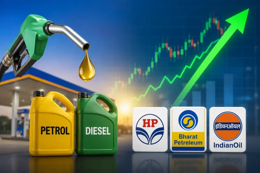 petrol-diesel-price-hike-oil-company-shares-hpcl-bpcl-ioc-rise