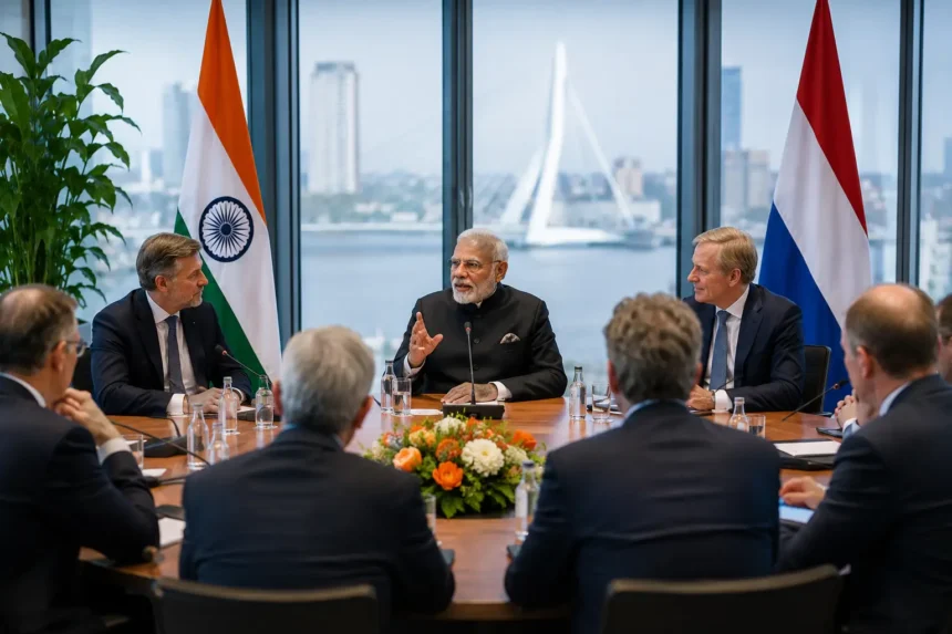 pm-modi-invites-dutch-companies-to-design-and-innovate-in-india