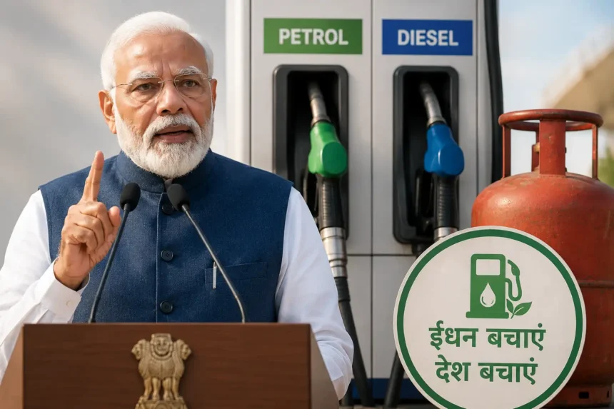 pm-modi-petrol-diesel-gas-message-fuel-price-hike-hindi