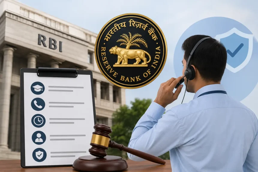 rbi-new-loan-recovery-agent-rules-iibf-training-call-timing-october-2026