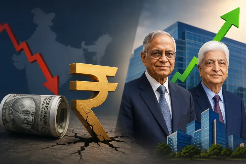 rupee-fall-benefits-narayana-murthy-azim-premji-it-companies-profit