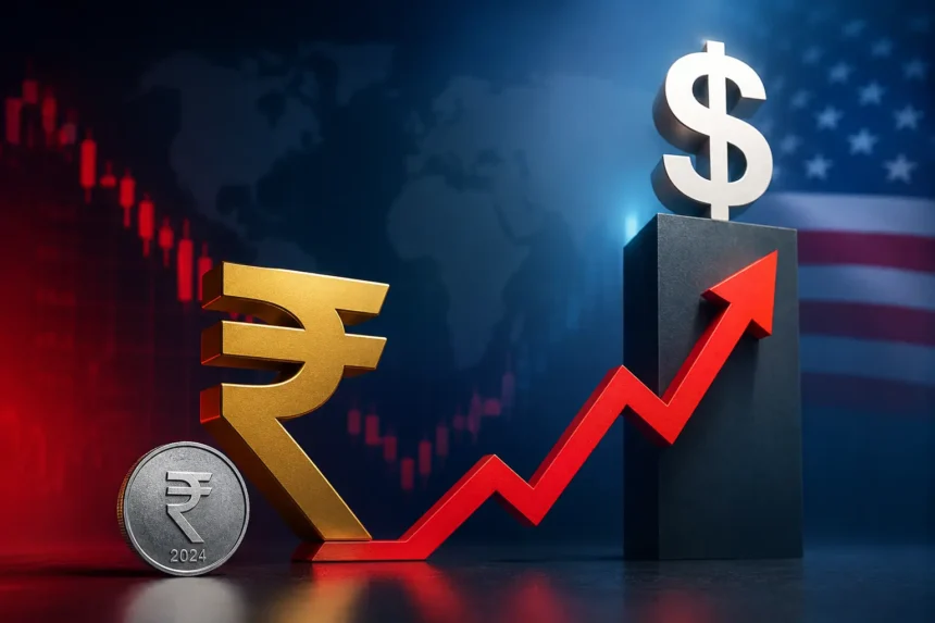 rupee-falling-towards-100-against-dollar-impact-on-india-economy-stock-market