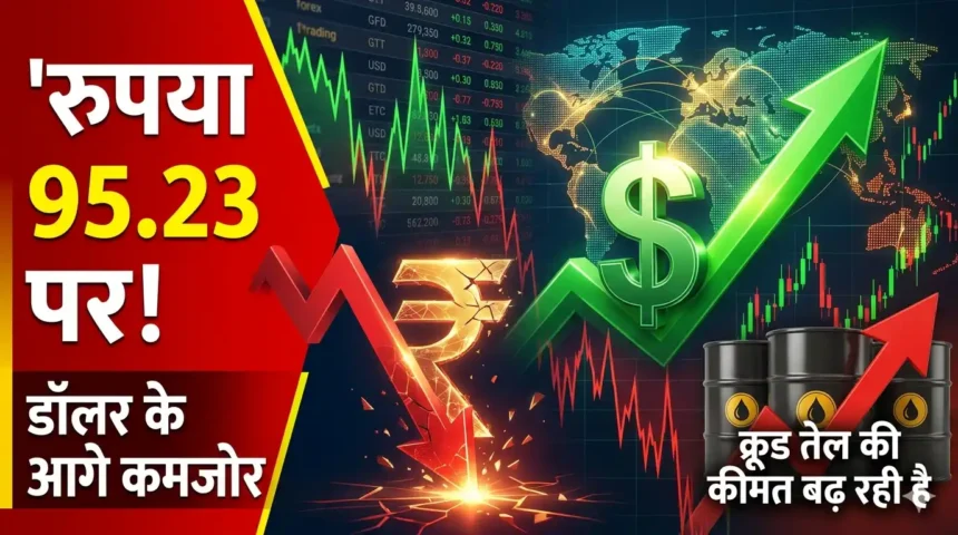 rupee-vs-dollar-record-low-95-23-reasons-impact-india-2026-hindi-analysis