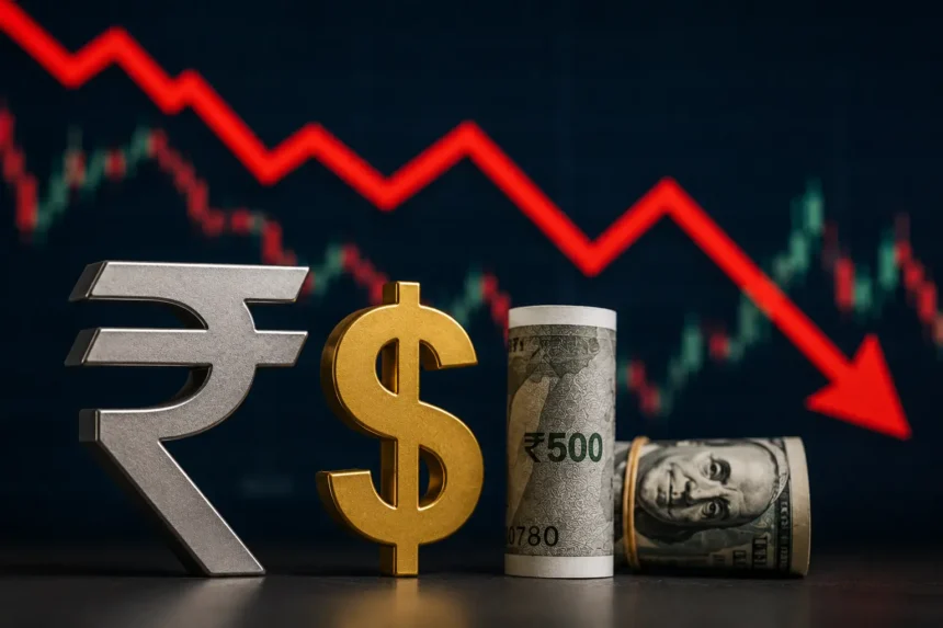 rupee-vs-dollar-today-rupee-falls-crude-oil-impact-hindi