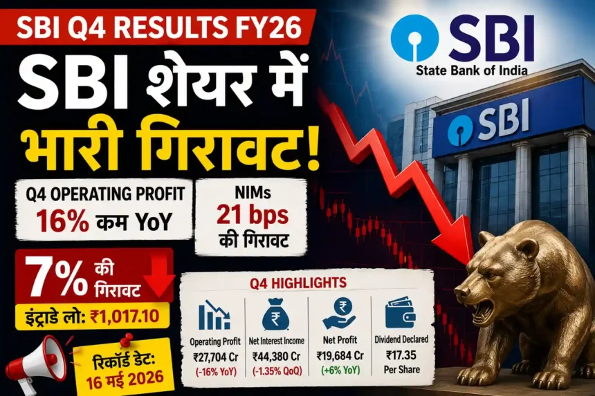 sbi-share-price-crash-q4-results-2026