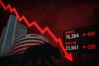 share-market-crash-sensex-falls-middle-east-tension-hindi