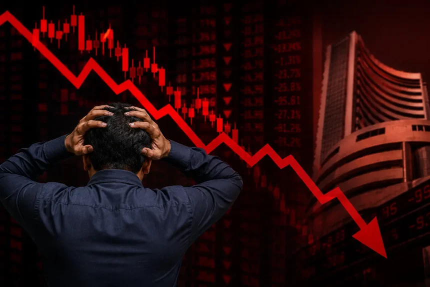 share-market-fall-sensex-crash-middle-east-tension-hindi