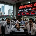 share-market-update-sensex-falls-800-points-nifty-fmcg-decline-hindi