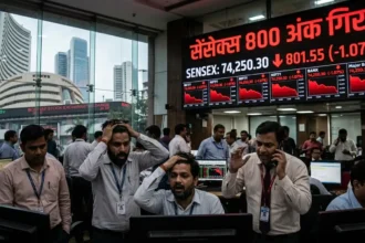 share-market-update-sensex-falls-800-points-nifty-fmcg-decline-hindi