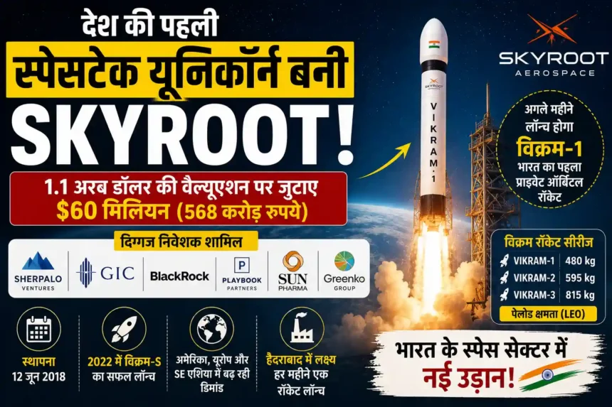 skyroot-aerospace-india-first-space-tech-unicorn-vikram-1-launch