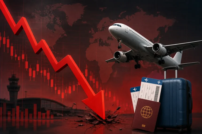 travel-stocks-fall-after-pm-modi-foreign-travel-appeal-hindi