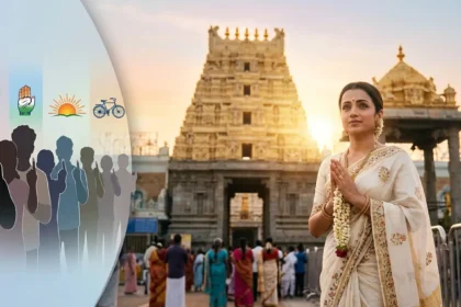 trisha-krishnan-tirumala-temple-visit-birthday-vijay-tamil-nadu-election-2026-viral-news-hindi-analysis