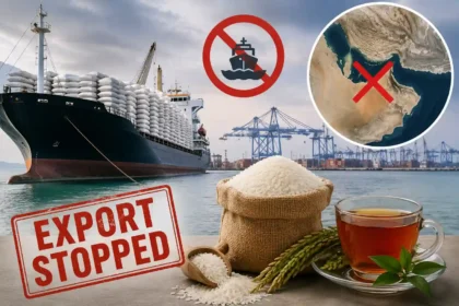 100000-ton-basmati-rice-stuck-kandla-port-hormuz-strait-export-crisis