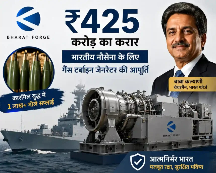 bharat-forge-rs-425-crore-navy-order-baba-kalyani-kargil-war-ammunition