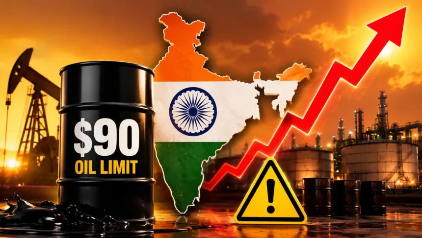 bharat-kitni-tel-ki-keemat-jhel-sakta-hai-90-dollar-brent-crude-risk