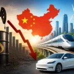 china-oil-demand-falls-ev-railway-revolution-crude-imports-drop