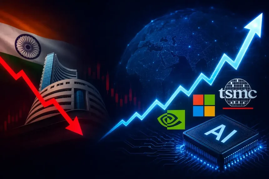 fii-investment-ai-chip-stocks-india-market-lagging-reason