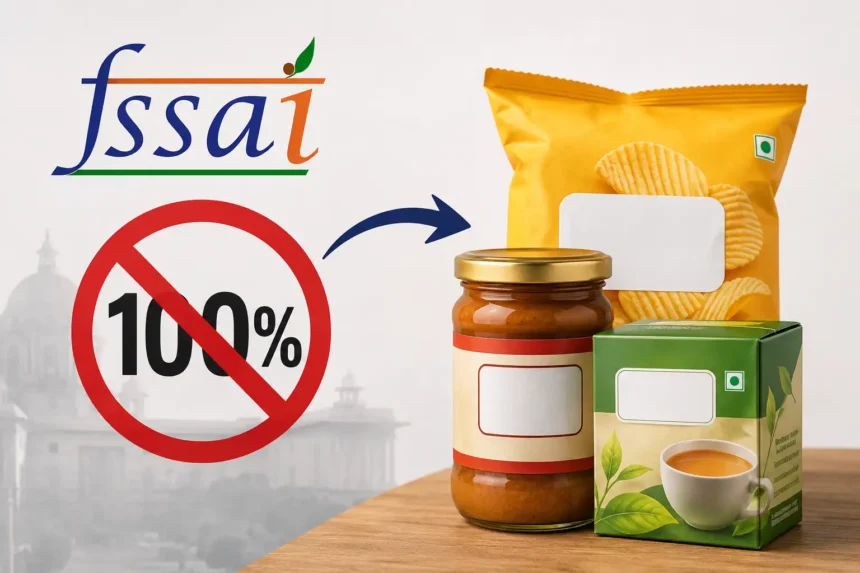 fssai-100-percent-pure-label-ban-food-companies-packaging-cost-impact
