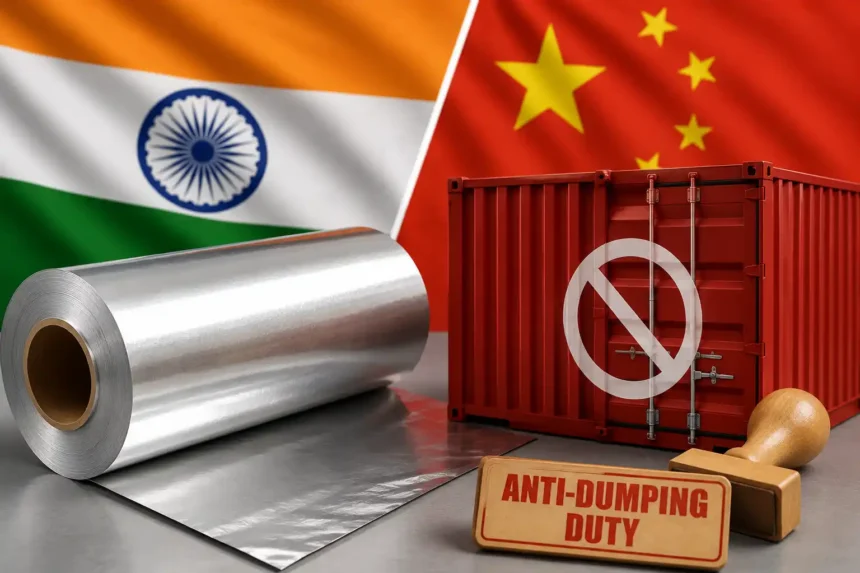 india-extends-anti-dumping-duty-on-china-aluminium-foil-till-december-2026