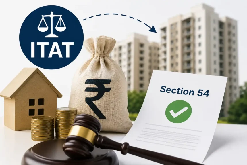 itat-section-54-capital-gain-exemption-flat-sale-deed-delay-hindi