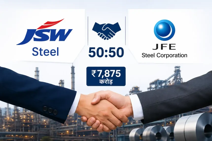 jsw-steel-jfe-steel-invests-rs-7875-crore-in-jsw-jfe-kalinga-50-50-joint-venture