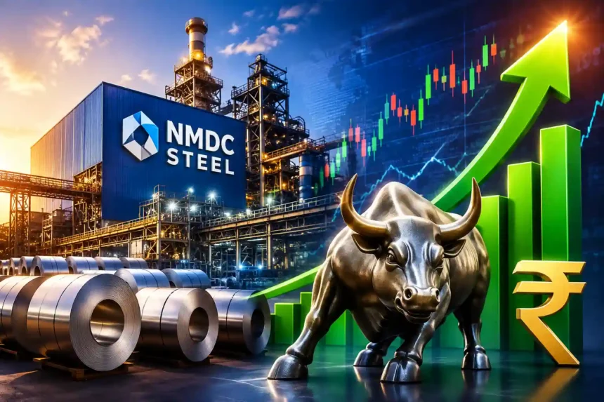 nmdc-steel-share-price-fy26-profit-record-production-sales
