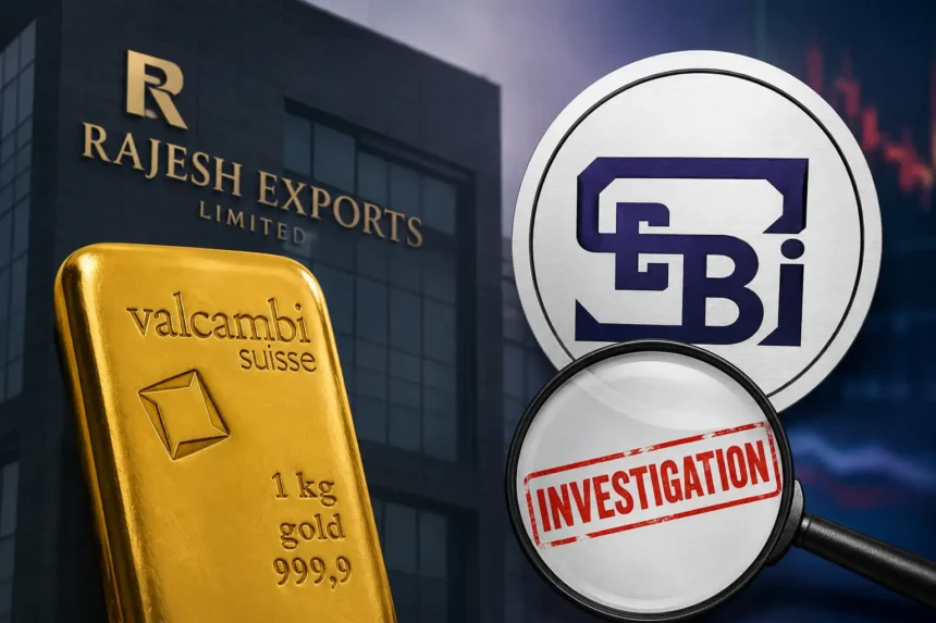 rajesh-exports-sebi-action-valcambi-gold-refinery-revenue-irregularities-hindi-news