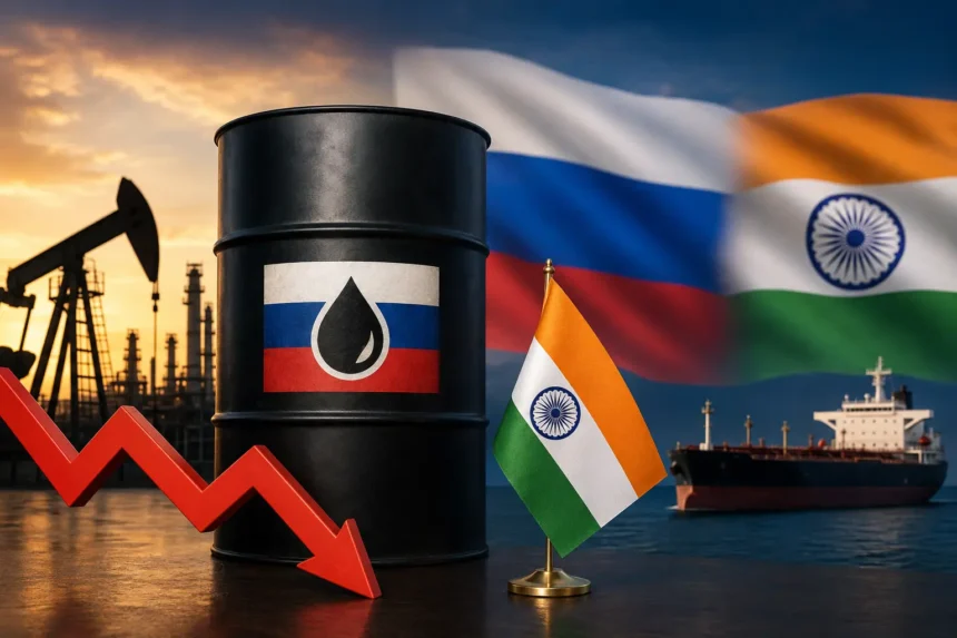 russia-oil-production-fall-india-crude-oil-impact-2026
