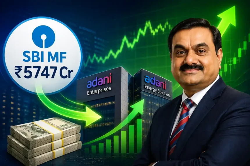 sbi-mutual-fund-invests-rs-5747-crore-in-adani-enterprises-and-adani-energy-solutions