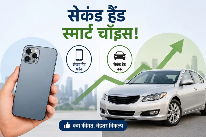second-hand-smartphone-car-sales-india-record-growth-2026