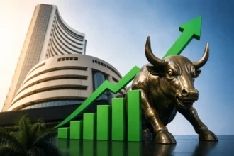 share-market-opening-sensex-rises-350-points-nifty-gains-rupee-strengthens-on-middle-east-peace-hopes