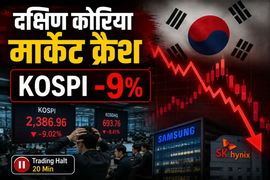 south-korea-share-market-crash-kospi-falls-samsung-sk-hynix-india-market-cap