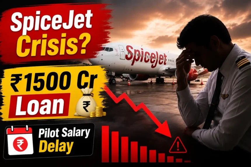spicejet-financial-crisis-1500-crore-loan-pilot-salary-delay